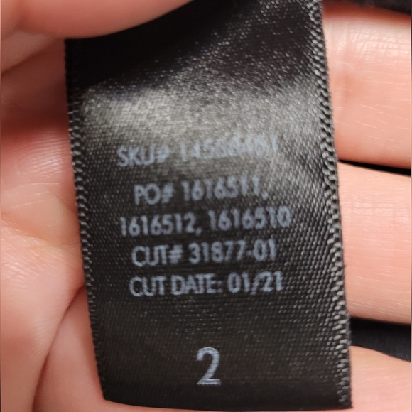 Torrid Black is My Happy Color Slim Fit  Graphic Tee Women's 2 (2X) - Picture 7 of 9